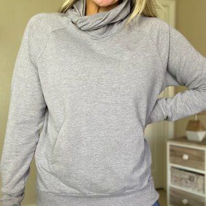 Zella light grey athletic sweatshirt